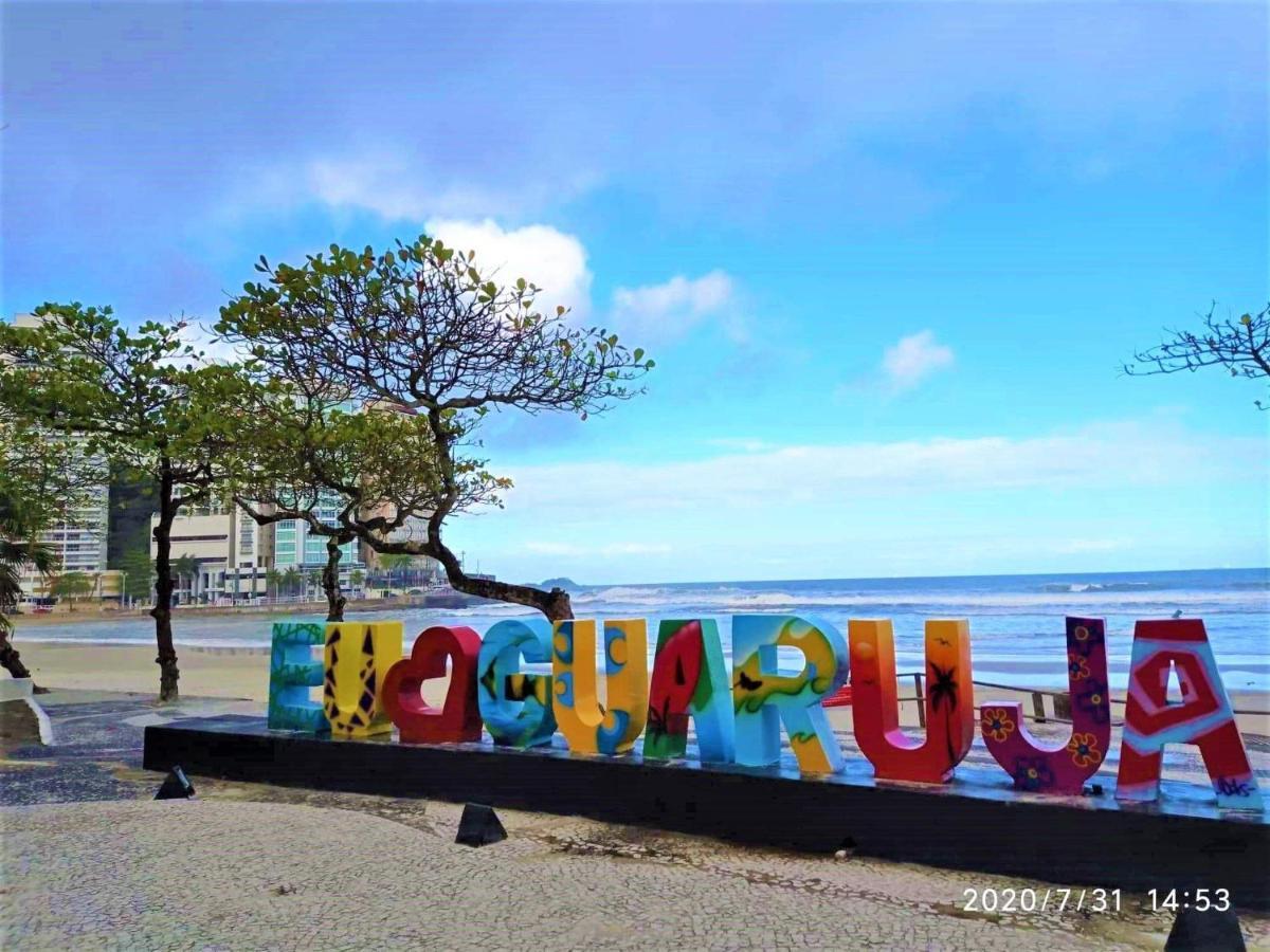 Apto Pitangueiras - 3 Quartos, 2 Vagas, 4 Banheiros, Cozinha Completa, 2 Minutos Da Praia กัวรูจา ภายนอก รูปภาพ